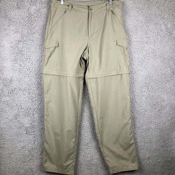 Columbia Other - Columbia PFG Convertible Fishing Pants Omni Shade Cargo Zip Shorts Size M